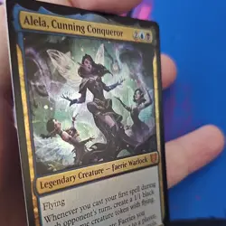 Magic: The Gathering Alela, Cunning Conqueror Legendary Creature Foil - Image 5