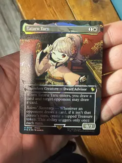 Tataru Taru (Borderless) (Chocobo Track Foil) Commander: Final Fantasy Foil - Image 1