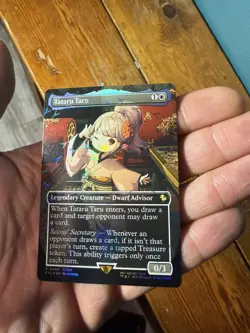 Tataru Taru (Borderless) (Chocobo Track Foil) Commander: Final Fantasy Foil - Image 3