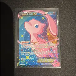 Pokemon Mew EX Full Art Ultra Rare Legendary Treasures Radiant RC24/RC25 Holo - Image 1