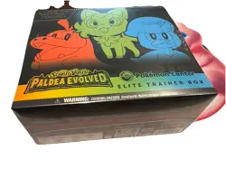 Pokemon Center EXCLUSIVE Paldea Evolved Elite Trainer Box ETB SEALED - Image 2