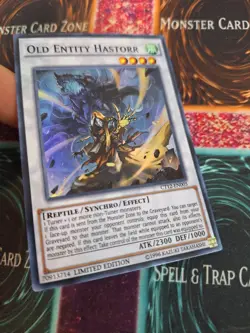Yugioh Old Entity Hastorr CT12-EN005 Super Rare Limited Near Mint - Image 2