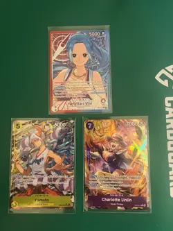 One Piece Alternate Art Foil Lot Nefeltari Vivi Alt Art Leader and More EB-03 - Image 1
