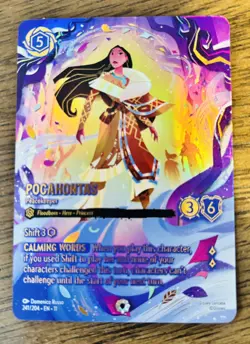 Disney Lorcana - Pocahontas - Peacekeeper ICONIC - Winterspell 241/204 - Image 4