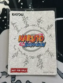 PSA Magazine Naruto Promo Card - Image 2