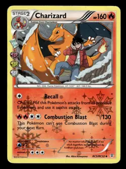Charizard RC5/RC32 Holo Radiant Collection XY Generations Pokemon Card - Image 1