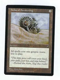 Helm of Awakening - Vision - Magic The Gathering NM/M (Never Played) - Image 1