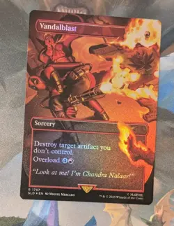 MTG *FOIL* Secret Lair VANDALBLAST NM - Image 1