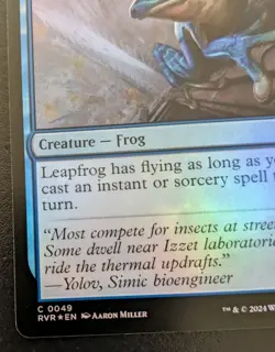 Leapfrog 0049 RVR Foil Common Ravnica Remastered Magic: The Gathering - Image 4