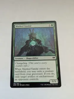 Masked Vandal Kaldheim Regular MTG NM - Image 1