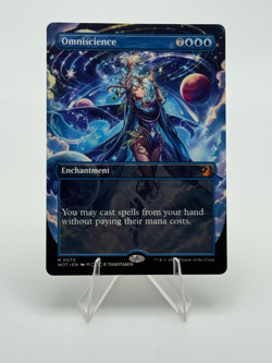 Omniscience (Anime Borderless) Wilds of Eldraine: Enchanting Tales Regular - NM - Image 1