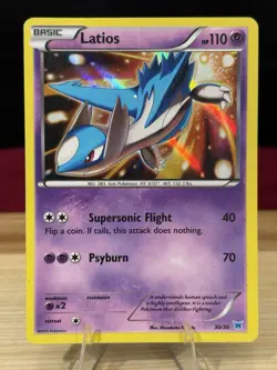 Latios 30/30 Holo Pokemon Trainer Kit Promo MP 2 - Image 1