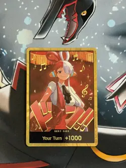 Uta EB03 Gold Don English Card One Piece TCG Pack Fresh MINT Condition - Image 3