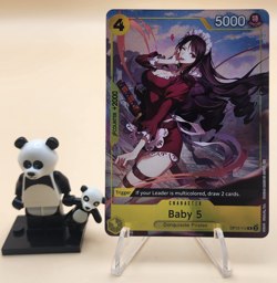 Baby 5 One Piece TCG OP12-112 Premium Best Selection Vol. 5 English Alt Promo - Image 1