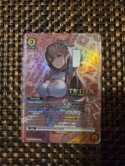 Goddess Of Victory : NIKKE Union Arena Viper Foil Card UE14BT. - Image 1