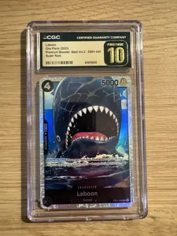 Laboon – EB01-048 – One Piece Card Game PRB02– Super Rare Foil – M/NM - Image 1