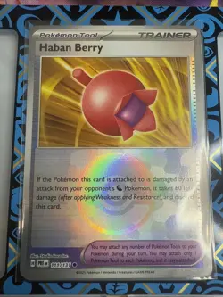 Haban Berry 111/131 Reverse Holo PokeBall Prismatic Evolutions Pokemon Card - Image 1