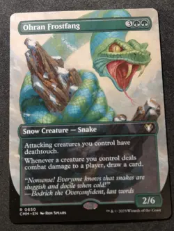 Ohran Frostfang - Borderless - CMM - MTG - EN - NM - 0650 - Image 1