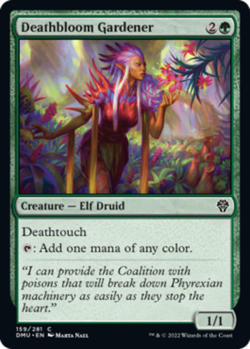 Deathbloom Gardener - Foil x1 - Dominaria United - NM-Mint, English - Dominaria - Image 1