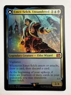 Emet-Selch, Unsundered 218 – MTG Final Fantasy Foil Mythic Graveyard - Image 1