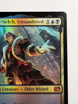 Emet-Selch, Unsundered 218 – MTG Final Fantasy Foil Mythic Graveyard - Image 3