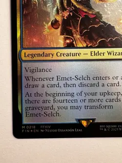 Emet-Selch, Unsundered 218 – MTG Final Fantasy Foil Mythic Graveyard - Image 5