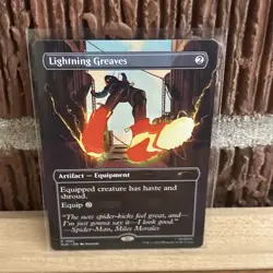 Lightning Greaves 1992 MTG Secret Lair Spider-Man Heroic Deeds - Image 3