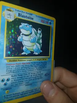Pokemon TCG Blastoise Base Set 002/102 Holo Rare - LP Excellent Condition - Image 5