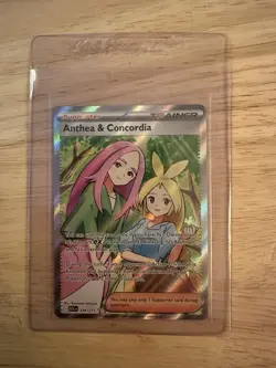 Anthea and Concordia 254/217 Ascended Heroes Pokemon TCG Full Art Trainer - Image 1