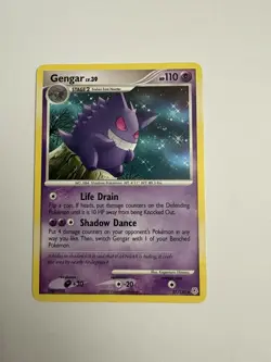 2007 Pokemon Gengar Diamond & Pearl (DP) #27/130 Non-holo Rare DPBP#102 - Image 1