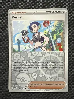 Pokemon Twilight Masquerade - Perrin - 160/167 - Reverse Holo - M/NM - Image 2