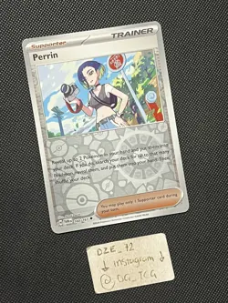Pokemon Twilight Masquerade - Perrin - 160/167 - Reverse Holo - M/NM - Image 3