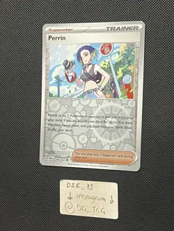 Pokemon Twilight Masquerade - Perrin - 160/167 - Reverse Holo - M/NM - Image 4