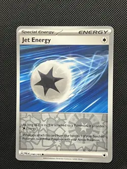 Pokemon Paldea Evolved - Jet Energy - 190/193 - Reverse Holo Uncommon - M/NM - Image 2