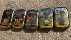 Pokemon TCG Ascended Heroes Mini Tins - FULL SET / SEALED - Image 1