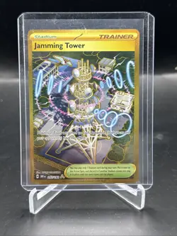 Pokemon TCG Jamming Tower 243/182 Destined Rivals Holo - Image 1
