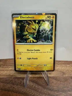 HD HOLO Electabuzz 125/165 Cosmos Holo Rare Promo 151 Pokemon - Image 1