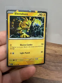 HD HOLO Electabuzz 125/165 Cosmos Holo Rare Promo 151 Pokemon - Image 2