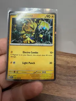 HD HOLO Electabuzz 125/165 Cosmos Holo Rare Promo 151 Pokemon - Image 3