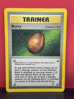 Berry non-holo Trainer 99/111Vintage Pokemon Neo Genesis - LP to MP - Image 1
