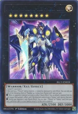 * NUMBER 90: GALAXY-EYES PHOTON LORD * 1ST EDITION ULTRA RARE BLC1-EN018 YUGIOH! - Image 1