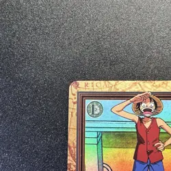 ONE PIECE Carddass Hyper Battle LUFFY C255 Holo 2000 Japanese BANDAI Vintage - Image 5