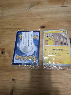 2x Pikachu At The Museum, Pokemon X Natural History Museum Jumbo Card - Image 4