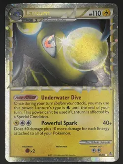 Pokemon Lanturn Prime Unleashed Ultra Rare Holo 86/95 110 HP Card - Image 1