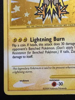 Zapdos 150/147 Platinum Supreme Victors Pokemon Card Holo Foil Secret Rare MP - Image 5