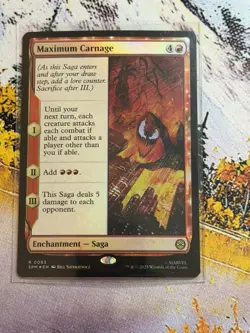 Maximum Carnage Foil Mtg - Image 4
