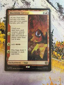 Maximum Carnage Foil Mtg - Image 5