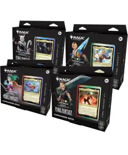 Magic: The Gathering Final Fantasy Commander Deck Bundle (All 4 Decks) IN STOCK! - Image 1