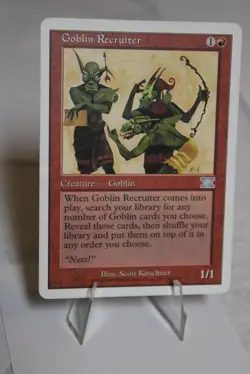 Goblin Recruiter Classic Sixth Edition LP English 379 - Image 1