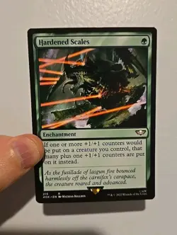 1x Hardened Scales [Warhammer 40,000 Commander 40K] NM MTG Magic EDH - Image 1